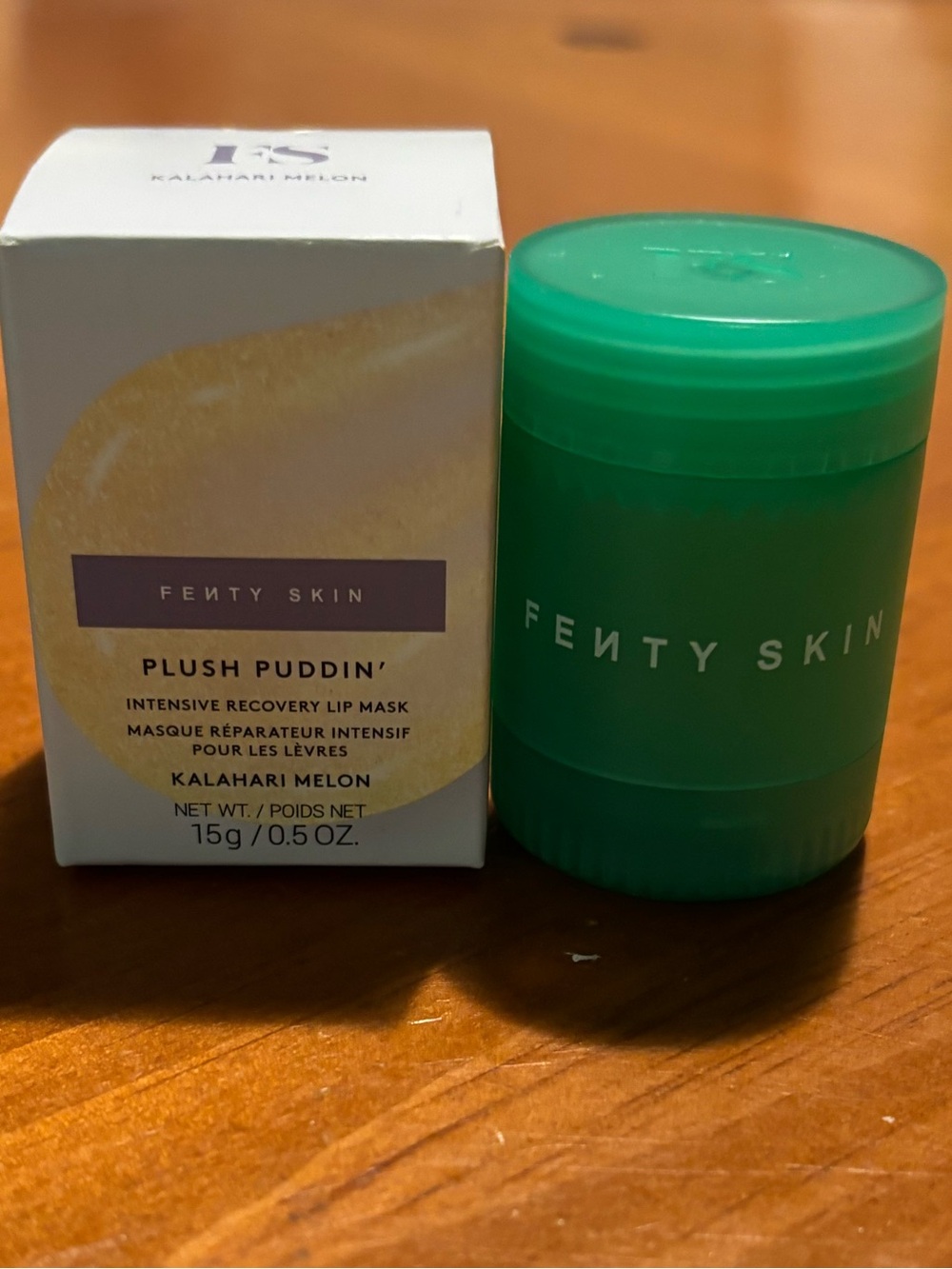 Fenty Skin Plush Puddin’ Intensive Recovery Lip Mask Kahari Melon - Picture 5 of 16